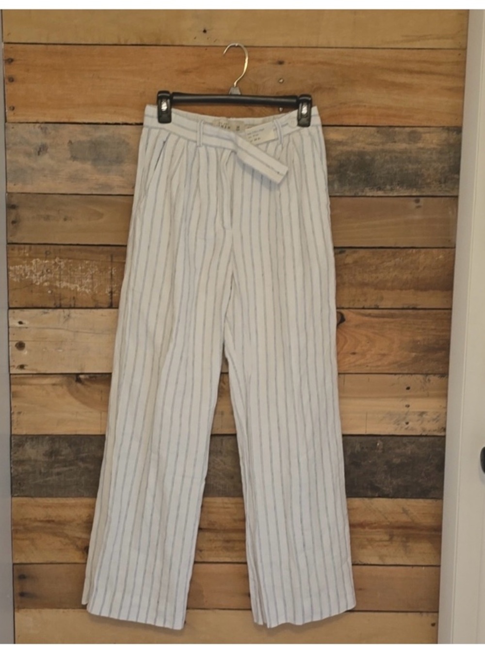 ABERCROMBIE Pants Women, Size 26/ 2r, Ultra High Rise, Wide Leg Linen Pants, Nwt